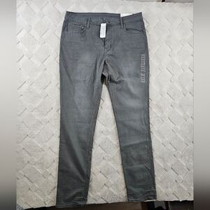 American Eagle Outfitters Slim Jeans Mens 36x36 Gray Fadded Wash
